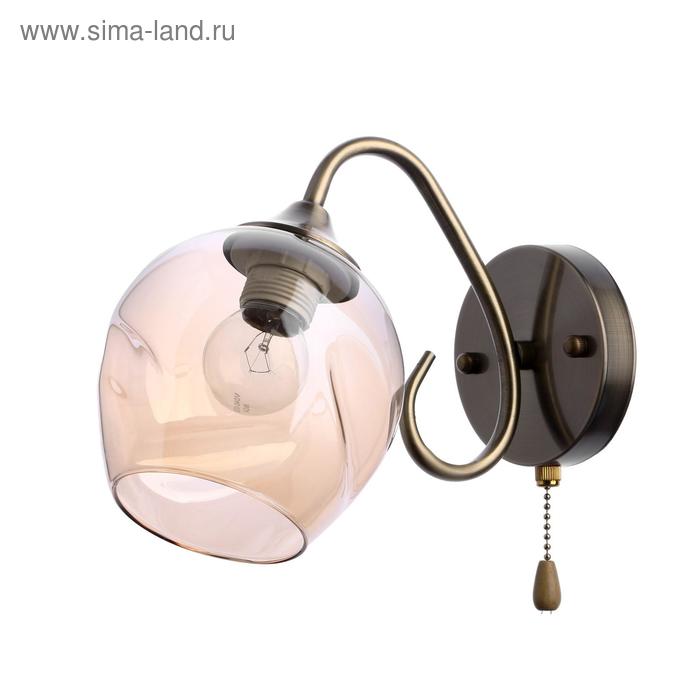 Бра 73186/1 E27 40Вт бронза 25х12х18,5 см
Бра 73186/1 E27 40Вт бронза 25х12х18,5 см