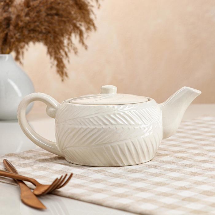 Чайник для заварки "Уют", белый, 0.8 л
Чайник для заварки "Уют", белый, 0.8 л