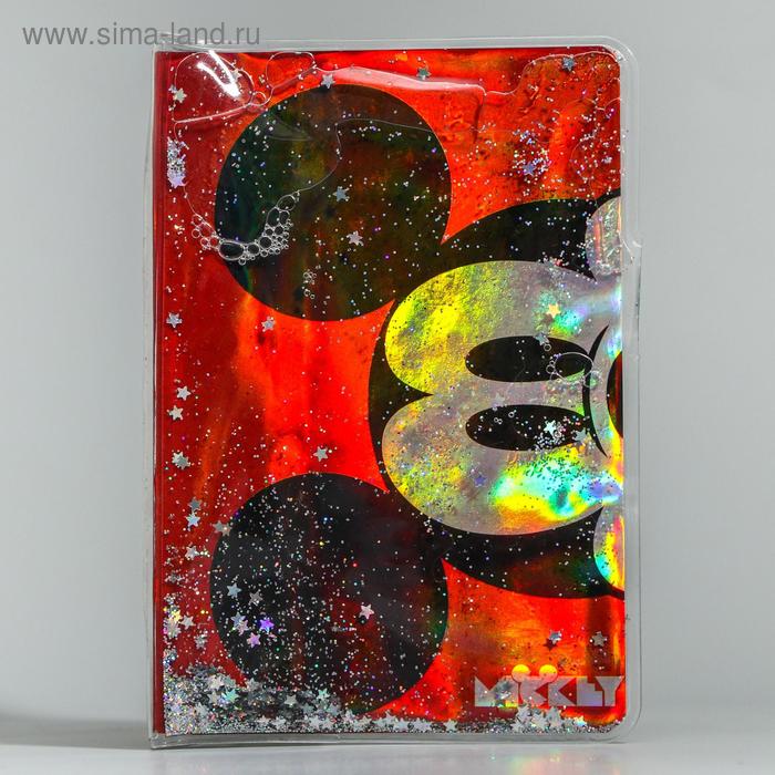 Обложка для документов с блёстками, Микки Маус
Обложка для документов с блёстками, Микки Маус