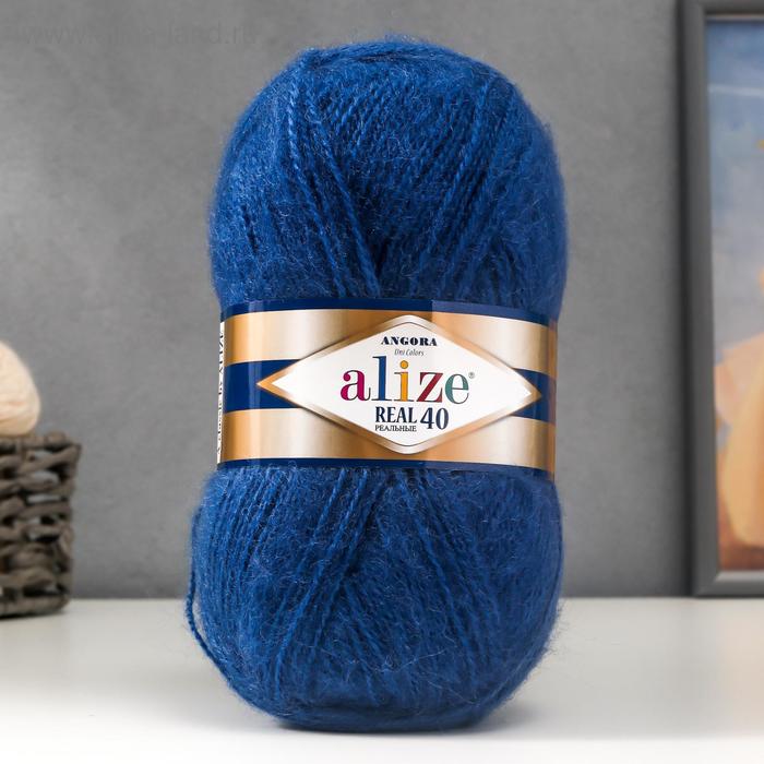 Пряжа "Angora real 40" 60% акрил, 40% шерсть 480м/100гр (279 джинс)
Пряжа "Angora real 40" 60% акрил, 40% шерсть 480м/100гр (279 джинс)