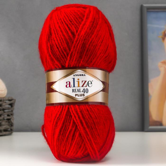Пряжа "Angora Real 40 Plus" 40% шерсть, 60% акрил 225м/100гр (56 красный) 
Пряжа "Angora Real 40 Plus" 40% шерсть, 60% акрил 225м/100гр (56 красный)