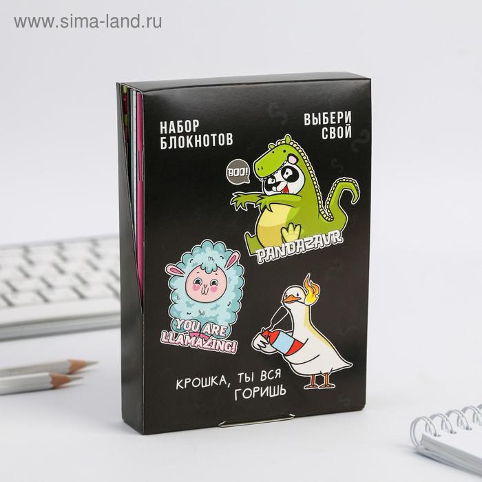 Набор блокнотов А6, 32 листа на скрепке 8 шт. "Персонажи"
Набор блокнотов А6, 32 листа на скрепке 8 шт. "Персонажи"