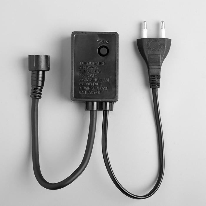 Контроллер для гирлянд УМС "Мишура", до 1000 LED, 220V, Н.Т. 2W, 8 режимов
Контроллер для гирлянд УМС "Мишура", до 1000 LED, 220V, Н.Т. 2W, 8 режимов