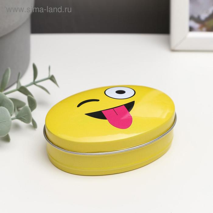 Шкатулка металл овал "Смайл" МИКС 3,2х6,2х8,7 см
Шкатулка металл овал "Смайл" МИКС 3,2х6,2х8,7 см