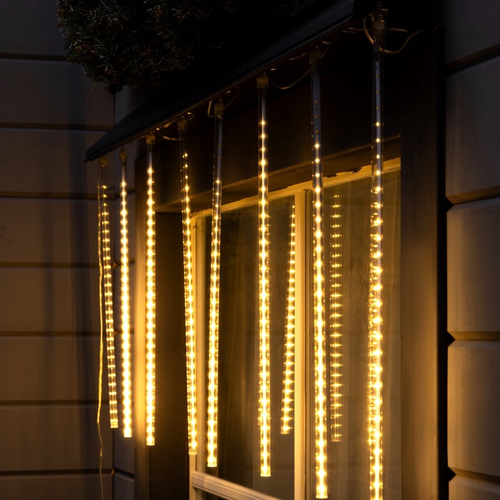 Гирлянда «Сосульки» 2.5 × 0.5 м, IP65, прозрачная нить, 288 LED, свечение тёплое белое с эффектом стекания, 12 В
Гирлянда «Сосульки» 2.5 × 0.5 м, IP65, прозрачная нить, 288 LED, свечение тёплое белое с эффектом стекания, 12 В