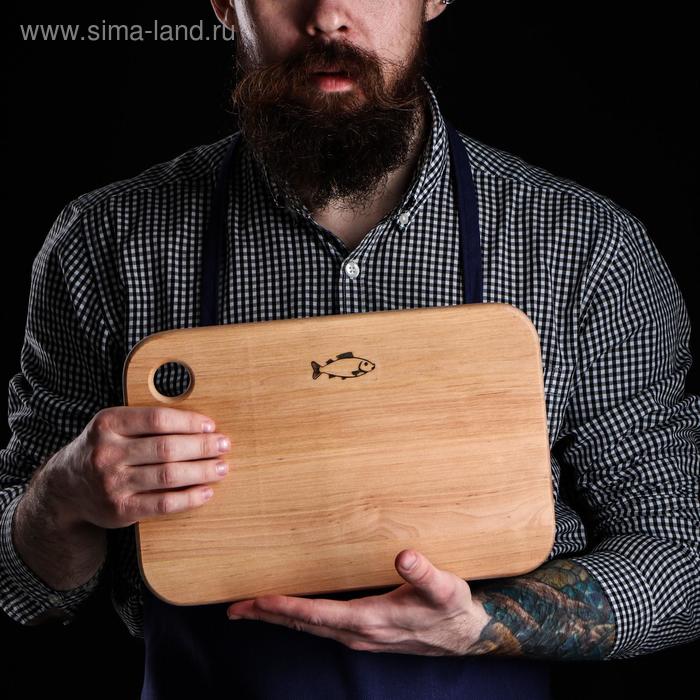 Доска разделочная, для рыбы, 30х20х1,5 см, массив ольхи
Доска разделочная, для рыбы, 30х20х1,5 см, массив ольхи