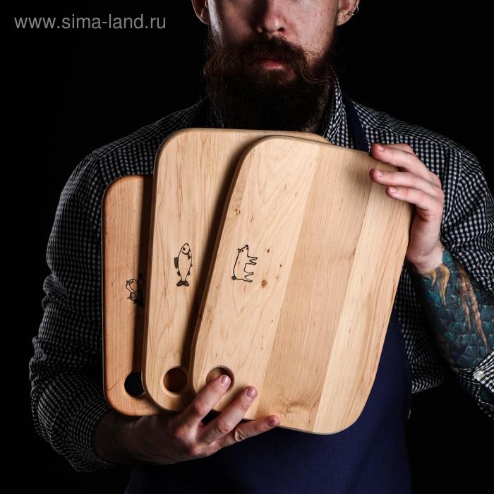Набор разделочных досок, 3 шт, овощи/рыба/мясо, массив ольхи
Набор разделочных досок, 3 шт, овощи/рыба/мясо, массив ольхи