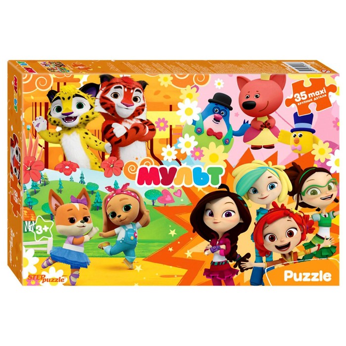 Макси-пазл «Сказочный патруль и другие Мульт», 35 элементов
Макси-пазл «Сказочный патруль и другие Мульт», 35 элементов