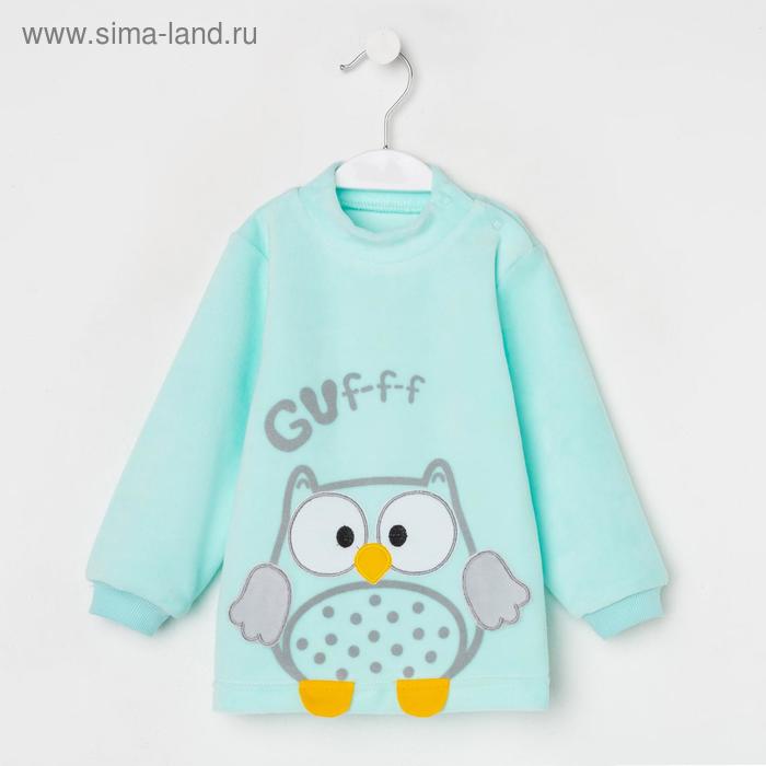 Лонгслив детский, цвет мятный, рост 68 см
Лонгслив детский, цвет мятный, рост 68 см