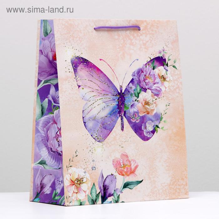 Пакет подарочный "Бабочка-красавица", 26 х 32 х 12 см
Пакет подарочный "Бабочка-красавица", 26 х 32 х 12 см