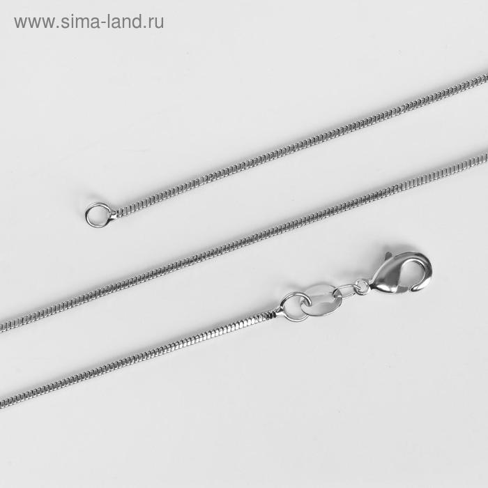 Цепь "Тонкая" снейк, цвет серебро, ширина 1 мм, L=46,5 см
Цепь "Тонкая" снейк, цвет серебро, ширина 1 мм, L=46,5 см