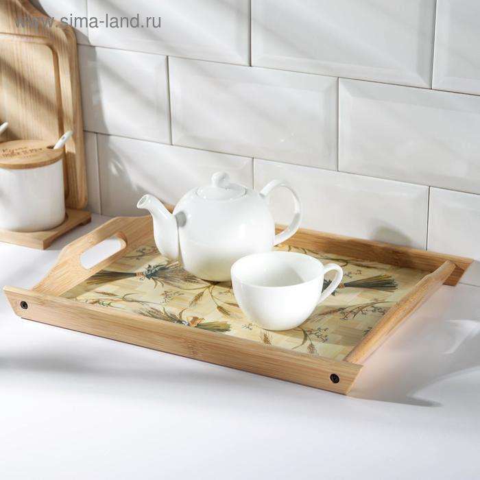 Поднос для завтрака «Уют», 39×27 см
Поднос для завтрака «Уют», 39×27 см