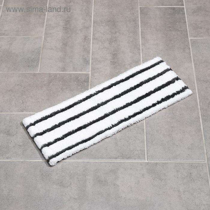 Моп микрофибра с жёсткими абразивными вставками, крепление «карман» + «уши», 40 см
Моп микрофибра с жёсткими абразивными вставками, крепление «карман» + «уши», 40 см