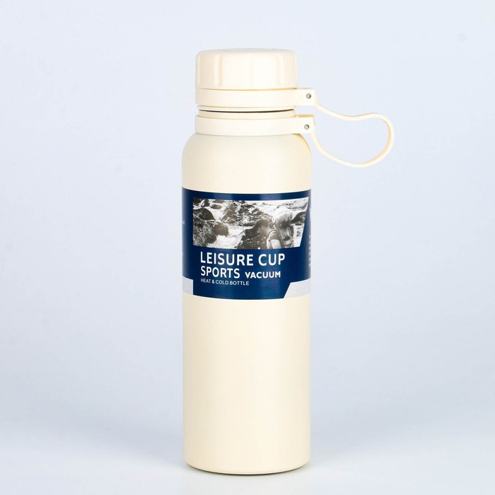 Термос 700 мл, сохраняет тепло 8 ч, с ситом, белый
Термос 700 мл, сохраняет тепло 8 ч, с ситом, белый