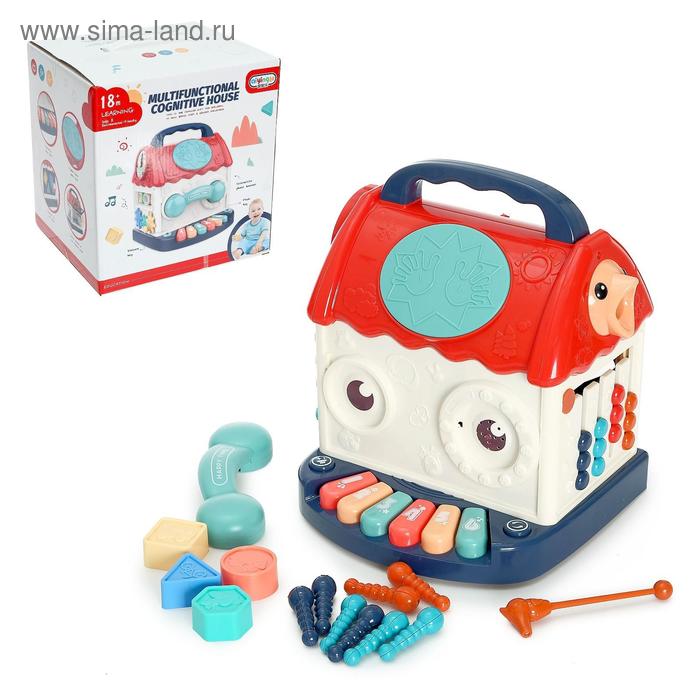 Развивающая игрушка "Бизидом", с сортером, звуковые эффекты
Развивающая игрушка "Бизидом", с сортером, звуковые эффекты