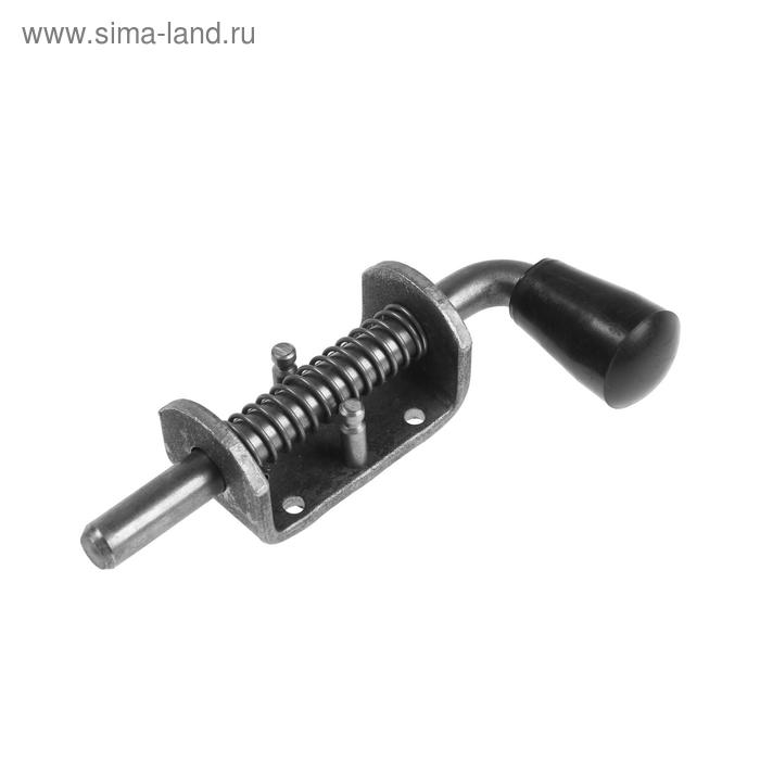 Засов пружинный (75) 140 мм, без покрытия
Засов пружинный (75) 140 мм, без покрытия