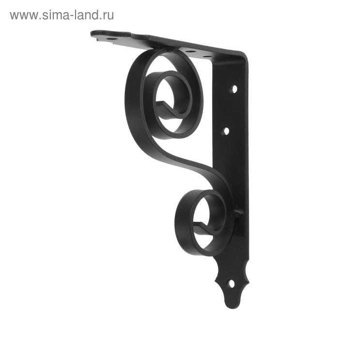 Кронштейн фигурный 150х125 мод.6, черный
Кронштейн фигурный 150х125 мод.6, черный