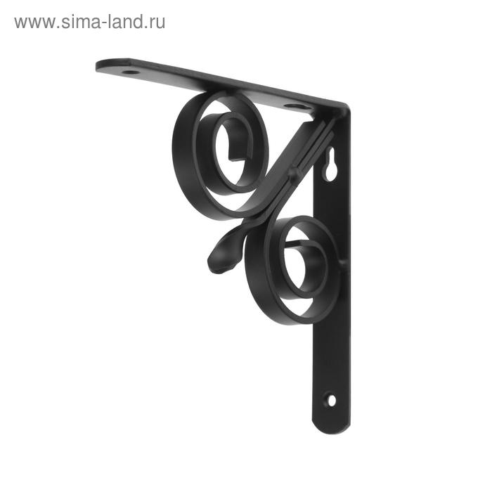 Кронштейн фигурный 150х150 мод.14, черный
Кронштейн фигурный 150х150 мод.14, черный