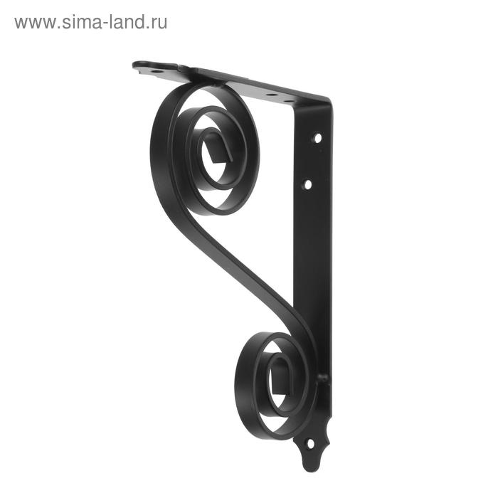 Кронштейн фигурный 200х150 мод.6, черный
Кронштейн фигурный 200х150 мод.6, черный