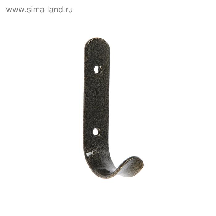 Крючок - вешалка 1 - рожковый, цвет античная бронза
Крючок - вешалка 1 - рожковый, цвет античная бронза