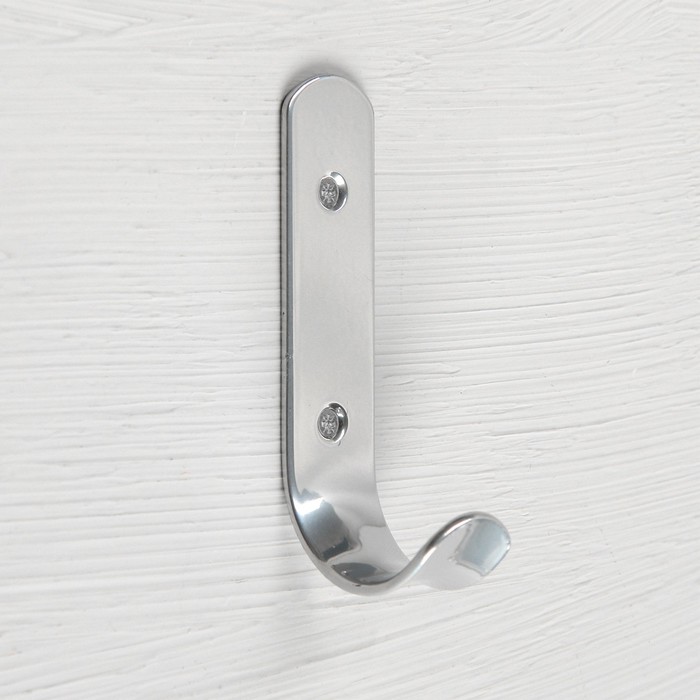 Крючок - вешалка 1 - рожковый, цвет хром
Крючок - вешалка 1 - рожковый, цвет хром