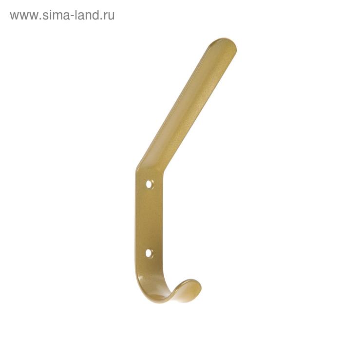 Крючок - вешалка 2 - х рожковый, цвет золото
Крючок - вешалка 2 - х рожковый, цвет золото