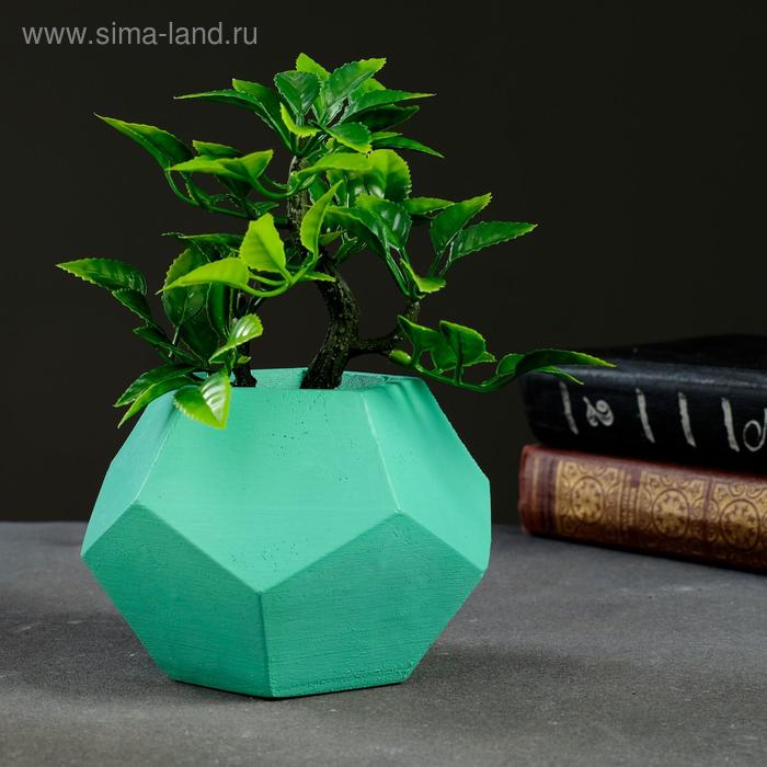 Кашпо Пятиугольник 12 х 9 см зелёный
Кашпо Пятиугольник 12 х 9 см зелёный