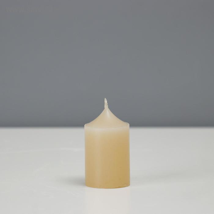 Свеча - цилиндр, 4 х 7,5 см, хозяйственная, 65 грамм
Свеча - цилиндр, 4 х 7,5 см, хозяйственная, 65 грамм