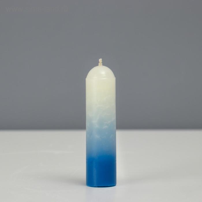 Свеча античная, 2,7 х 11 см, бело-синяя, 50 грамм
Свеча античная, 2,7 х 11 см, бело-синяя, 50 грамм