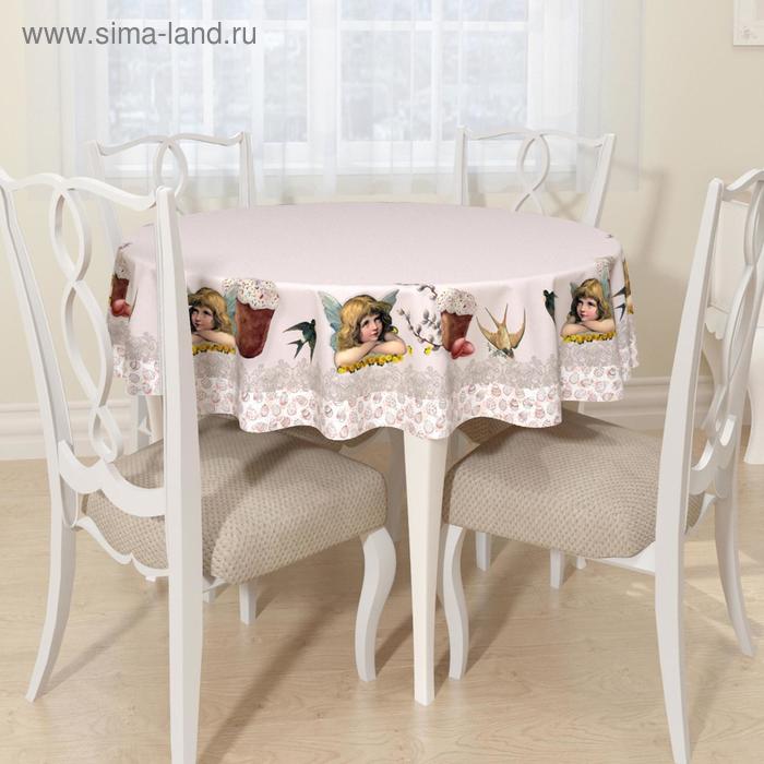 Скатерть круглая, размер 145 см
Скатерть круглая, размер 145 см