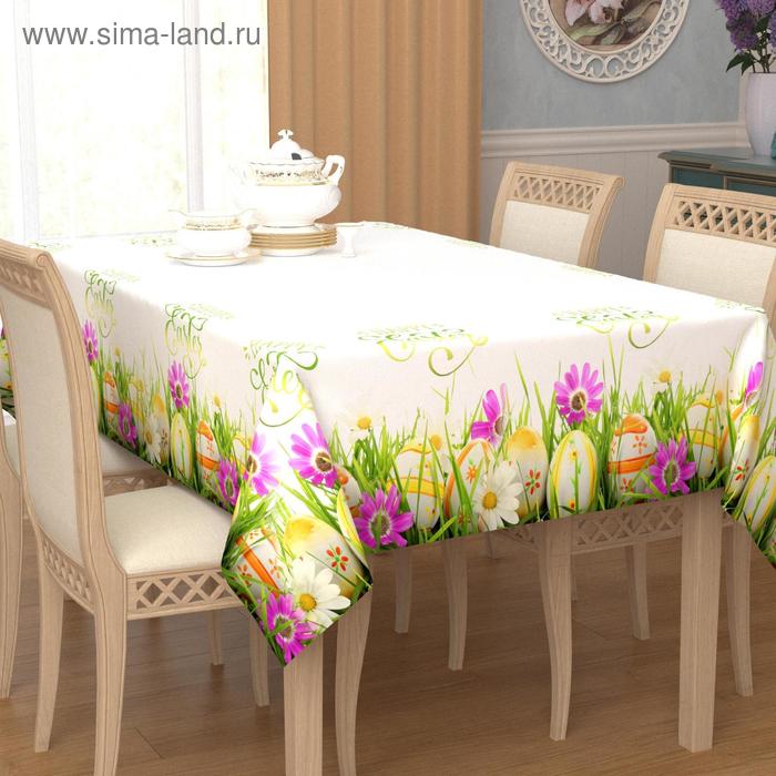 Скатерть, шелковистая, размер 140 x 220 см
Скатерть, шелковистая, размер 140 x 220 см