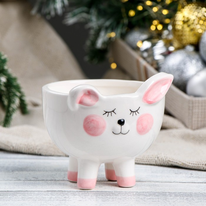 Кашпо "Зайчик" 11*10см
Кашпо "Зайчик" 11*10см