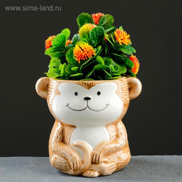 Кашпо "Обезьянка" 10х11см
Кашпо "Обезьянка" 10х11см