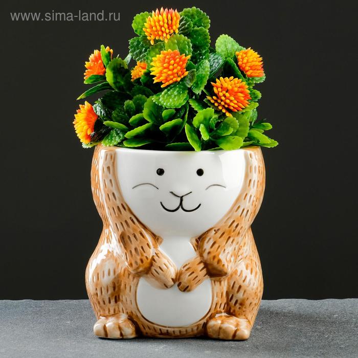 Кашпо "Хомяк" 10*11см
Кашпо "Хомяк" 10*11см