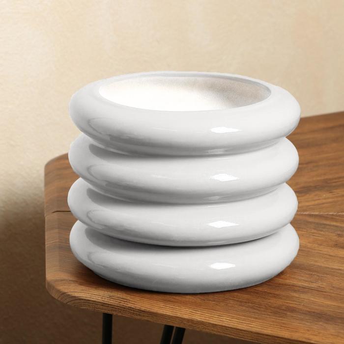 Горшок для цветов "Кольцо", глянец, белый, керамика, 3.2 л
Горшок для цветов "Кольцо", глянец, белый, керамика, 3.2 л