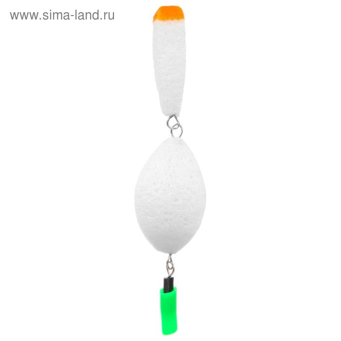 Поплавок двойной №2, цвет белый
Поплавок двойной №2, цвет белый