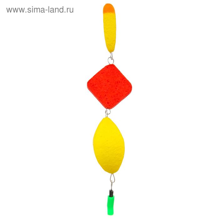 Поплавок тройной №3, цвет жёлтый
Поплавок тройной №3, цвет жёлтый