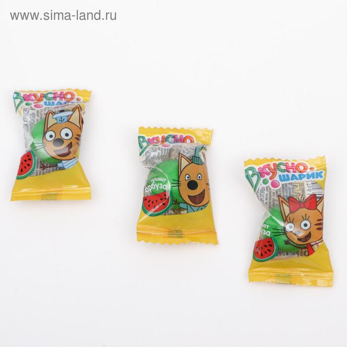 Жевательная резинка "Три кота" вкусношарик, 4г.
Жевательная резинка "Три кота" вкусношарик, 4г.