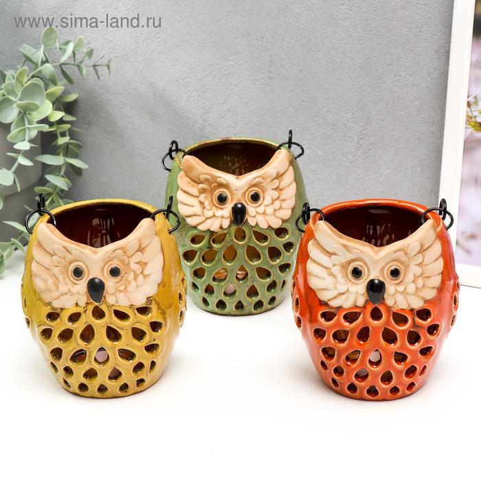 Подсвечник керамика на 1 свечу "Филин - петельки" МИКС 12х9х9,5 см
Подсвечник керамика на 1 свечу "Филин - петельки" МИКС 12х9х9,5 см