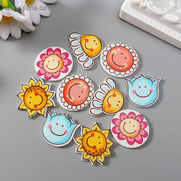 Декор для творчества дерево "Солнечные ромашки" набор 10 шт МИКС 2х2 см
Декор для творчества дерево "Солнечные ромашки" набор 10 шт МИКС 2х2 см