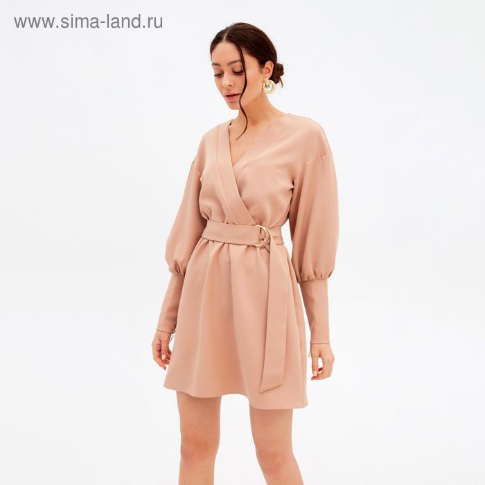 Платье женское с запахом MIST р. 46, бежевый
Платье женское с запахом MIST р. 46, бежевый