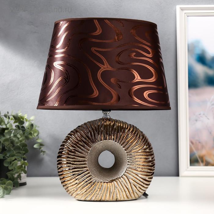 Лампа настольная 36668/1 E14 40Вт кофе-золото H37 см
Лампа настольная 36668/1 E14 40Вт кофе-золото H37 см