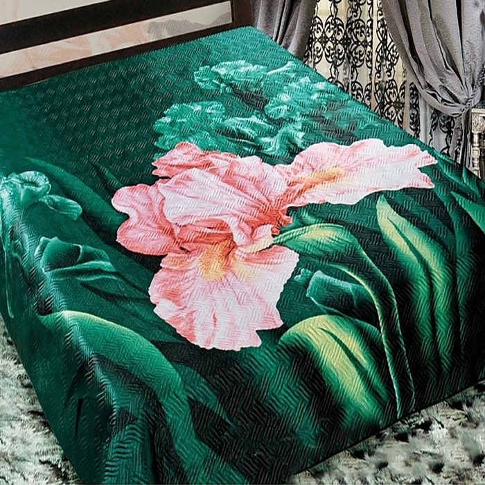 Покрывало 3D Marianna евро макси «Ирис», 225х245 см
Покрывало 3D Marianna евро макси «Ирис», 225х245 см