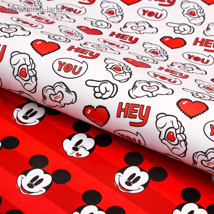 Бумага упаковочная глянцевая двусторонняя , Микки Маус, 60x90 см
Бумага упаковочная глянцевая двусторонняя , Микки Маус, 60x90 см