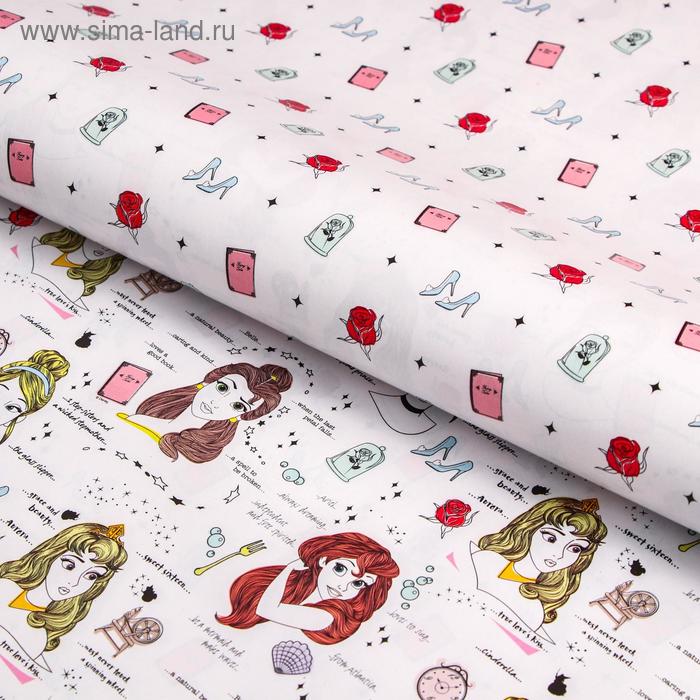 Бумага упаковочная глянцевая двусторонняя , Принцессы, 60x90 см
Бумага упаковочная глянцевая двусторонняя , Принцессы, 60x90 см