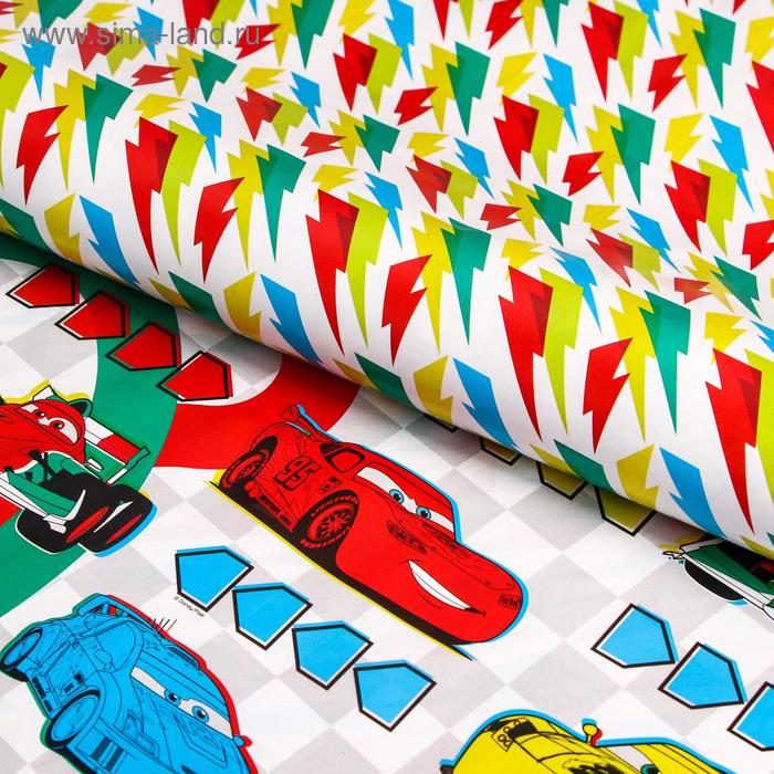 Бумага упаковочная глянцевая двусторонняя, Тачки, 60x90 см
Бумага упаковочная глянцевая двусторонняя, Тачки, 60x90 см