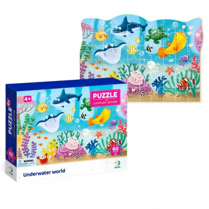 Пазл «Подводный мир», 60 элементов
Пазл «Подводный мир», 60 элементов