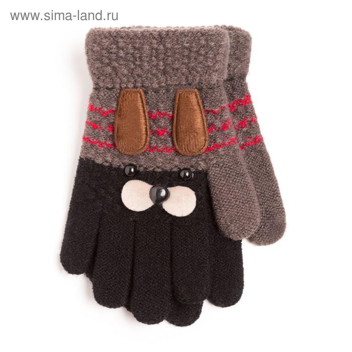 Перчатки детские, цвет серо-чёрный/принт собачка, размер 14
Перчатки детские, цвет серо-чёрный/принт собачка, размер 14