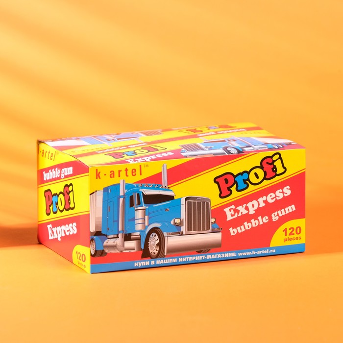 Жевательная резинка Bubble gum Профи экспресс, 4,5 г
Жевательная резинка Bubble gum Профи экспресс, 4,5 г