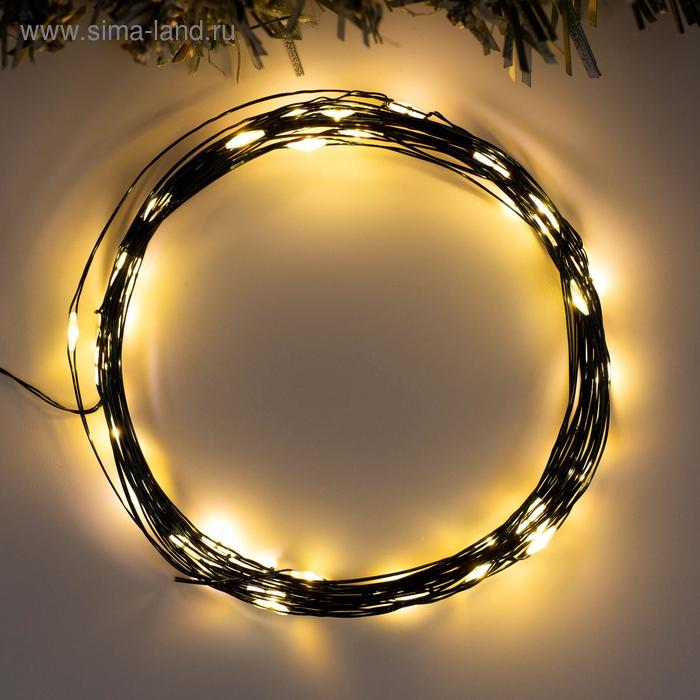 Гирлянда «Нить» 5 м роса, IP20, зелёная нить, 50 LED, свечение тёплое белое, 2 режима, AAх3
Гирлянда «Нить» 5 м роса, IP20, зелёная нить, 50 LED, свечение тёплое белое, 2 режима, AAх3